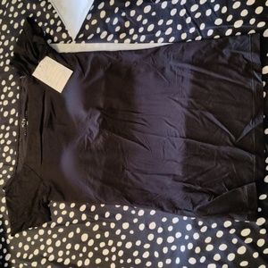 Klassy Network peekaboo short sleeve black XS